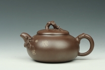 紫砂壶图片：凌梅壶 - 美壶网
