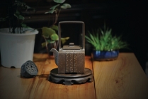 紫砂壶图片：祥云提梁 - 美壶网