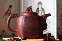 紫砂壶图片：四方祥瑞 - 美壶网