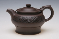 紫砂壶图片：陶魂壶 无锡愽物院收藏 - 美壶网