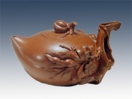 紫砂壶图片：桃圣 - 美壶网