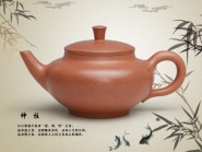 紫砂壶图片：神 柱(段泥) - 美壶网
