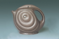 紫砂壶图片：鱼翔壶 - 美壶网