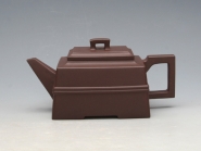 紫砂壶图片：汉韵 泥料：拼紫 - 美壶网