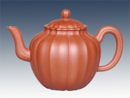 紫砂壶图片：棱花瓣壶 - 美壶网