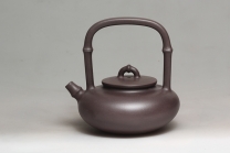 紫砂壶图片：韵竹提梁 - 美壶网