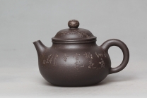 紫砂壶图片：容天（紫玉金砂） - 美壶网