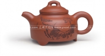 紫砂壶图片：小三足 - 美壶网