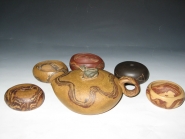 紫砂壶图片：蛙鸣石趣茶具 - 美壶网