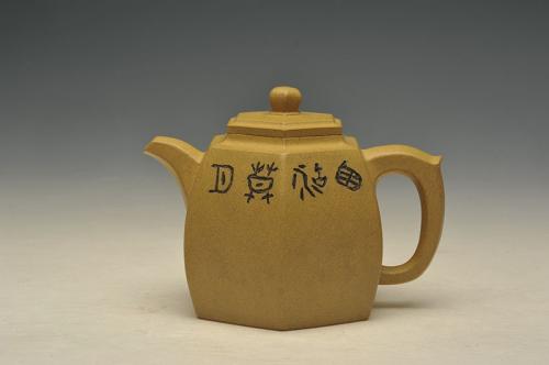 徐晏紫砂壶 六方厚朴 