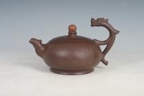 紫砂壶图片：龙凤壶 - 美壶网