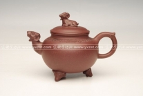 紫砂壶图片：三羊开泰 - 美壶网