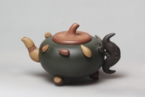 紫砂壶图片：百果 - 美壶网