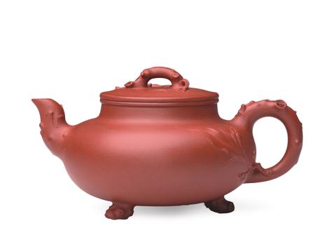 周志和紫砂壶 满园春色 