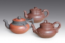 紫砂壶图片：岁寒三友组壶 - 美壶网