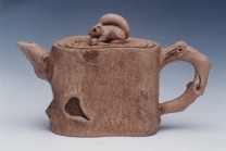 紫砂壶图片：闲趣段泥 - 美壶网