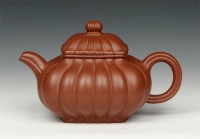 紫砂壶图片：筋囊朱泥传炉 - 美壶网