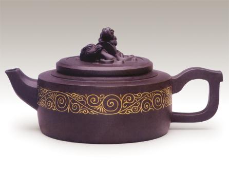 郭超刚紫砂壶 螭龙楚韵 