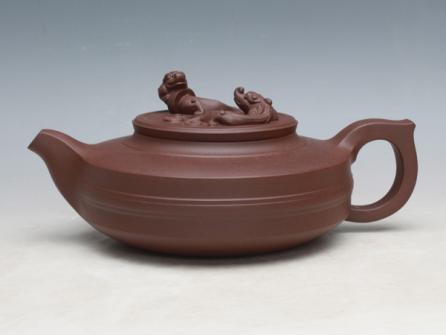浦兮凤紫砂壶 螭龙 紫泥 550... 