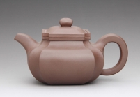 紫砂壶图片：四方抽角 - 美壶网