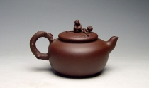 紫砂壶图片：金猴献寿壶 - 美壶网