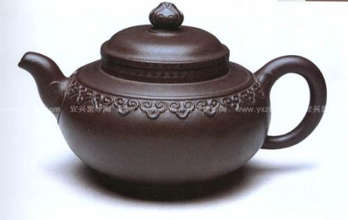 顾景舟紫砂壶 云肩如意壶 