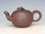 紫砂壶图片：松鼠葡萄 - 美壶网