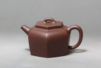 紫砂壶图片：六方汉韵 - 美壶网