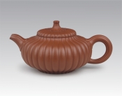 紫砂壶图片：扁菊壶 - 美壶网