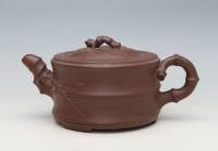 紫砂壶图片：竹鼓400CC - 美壶网