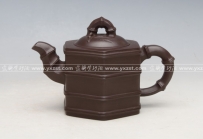 紫砂壶图片：竹节壶 - 美壶网