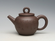 紫砂壶图片：紫金（全手工） - 美壶网