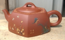 紫砂壶图片：梅兰竹菊 - 美壶网