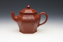 紫砂壶图片：六方壶 - 美壶网