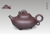 紫砂壶图片：年年有余 - 美壶网