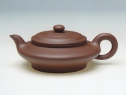 紫砂壶图片：虚扁 - 美壶网