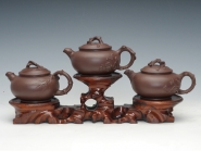 紫砂壶图片：岁寒三友 - 美壶网