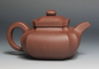 紫砂壶图片：四方菱花 - 美壶网