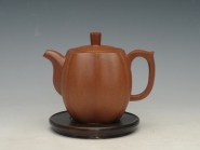 紫砂壶图片：花菱  黄龙山降坡泥 - 美壶网