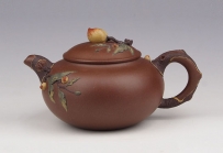 紫砂壶图片：圣桃 - 美壶网