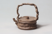 紫砂壶图片：秀竹提梁 - 美壶网