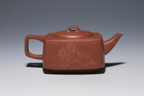 刘蓉萍紫砂壶 砂四方 