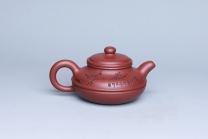 紫砂壶图片：双线圆壶 - 美壶网