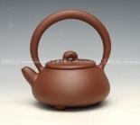 紫砂壶图片：提梁石瓢 - 美壶网