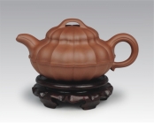 紫砂壶图片：线圆菱花 - 美壶网