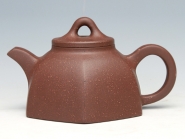 紫砂壶图片：六方半瓢壶（程艳 ... - 美壶网