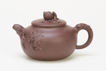 紫砂壶图片：紫桃缘 - 美壶网