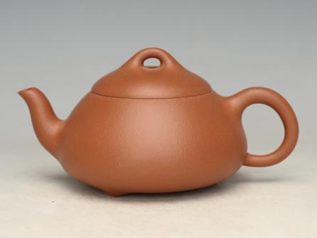 邵文紫砂壶 汉棠石瓢 