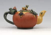 紫砂壶图片：青蛙莲心 - 美壶网