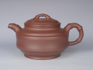 紫砂壶图片：双线竹鼓 - 美壶网